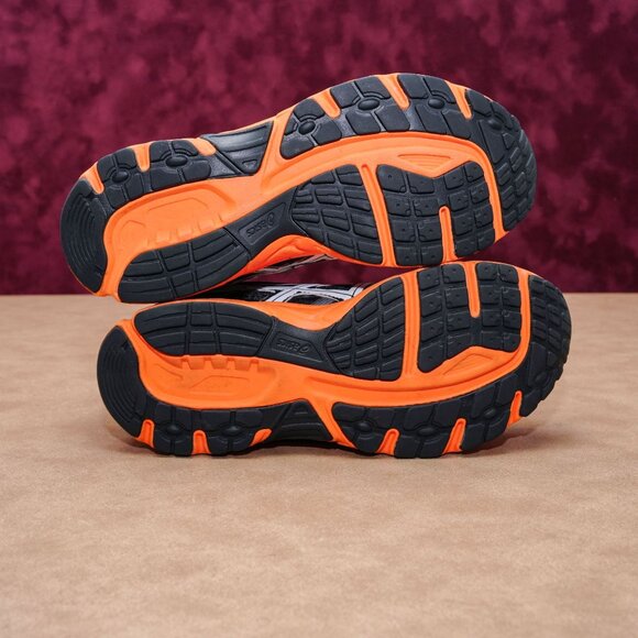 Asics Unisex Gel Contend 3 Orange Fabric Lace-up Running Sneakers W8 M5.5 - Picture 4 of 5